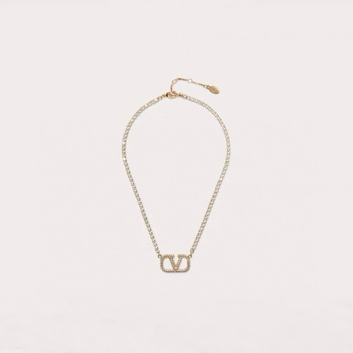 발렌티노 여성 골드 목걸이 - Valentino Womens Gold Necklace - acc2007x