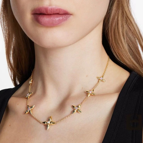 루이비통 여성 골드 목걸이 - Louis vuitton Womens Gold Necklace - acc2010x