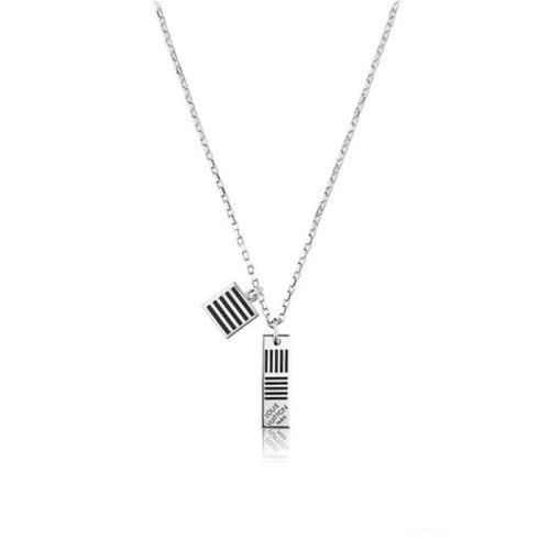 루이비통 남성 화이트 골드 목걸이 - Louis vuitton Mens White Gold Necklace - acc2074x