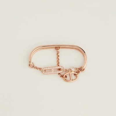 에르메스 여성 골드 반지 - Hermes Womens Gold Ring - acc2089x