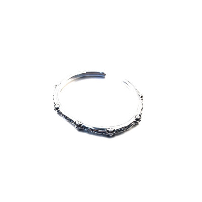 크롬하츠 남/녀 실버 팔찌 - Chrome Hearts Unisex Silver Bangle - acc2106x