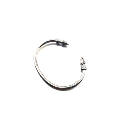 크롬하츠 남/녀 실버 팔찌 - Chrome Hearts Unisex Silver Bangle - acc2107x