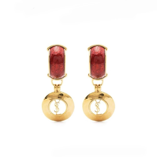 입생로랑 여성 골드 이어링 - Saint Laurent Womens Gold Earrings - acc2122x