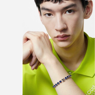 루이비통 남성 크리스탈 팔찌 - Louis vuitton Mens Crystal Bangle - acc2155x