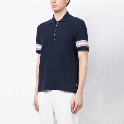 톰브라운 남성 폴로 반팔티 - Thom Browne Mens Polo Tshirts - thc1143x