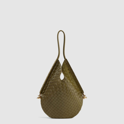 보테가 베네타 여성 머드 미디움 솔스티스 숄더백 - Bottega veneta Womens Mud Shoulder Bag - bv248x