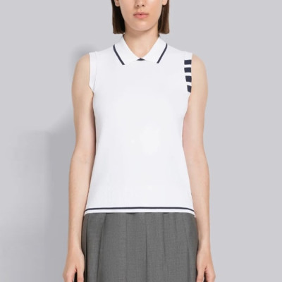 톰브라운 여성 라운드 나시 - Thom Browne Womens Kints - thc1238x