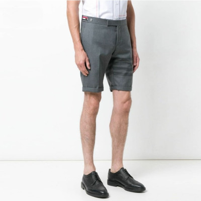 톰브라운 남성 그레이 반바지 - Thom Browne Mens Gray Half-pants - thc1281x