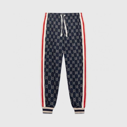 구찌 남성 네이비 조거 팬츠 - Gucci Mens Jogger Pants - guc1293x