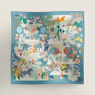 에르메스 여성 블루 스카프 - Hermes Womens Blue Scarf - acc2199x