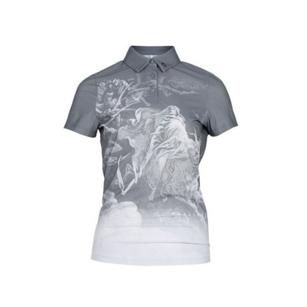 [AMAZINGCRE] 어메이징크리 여성 단테 인페르노 카라 티셔츠 - gol1181x