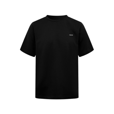 프라다 남성 라운드 반팔 티셔츠 - Prada Mens Round Tshirts - prc1473x