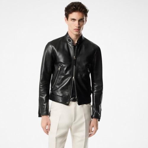톰포드 남성 가죽 자켓 - Tom Ford Mens Leather Jackets - toc1515x