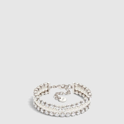 디올 여성 스파클 진주 크리스탈 팔찌 - Dior Womens Sparkle Pearl Crystal Bracelet - acc2306x