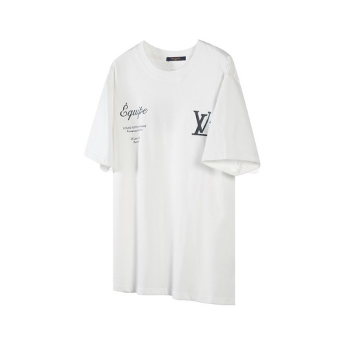 루이비통 남성 라운드 반팔 티셔츠 - Louis vuitton Mens Round Tshirt - lvc1788x