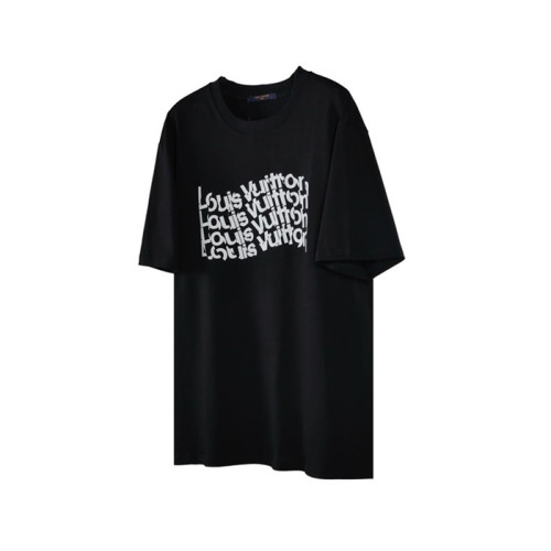루이비통 남성 라운드 반팔 티셔츠 - Louis vuitton Mens Round Tshirt - lvc1789x