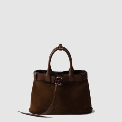 프라다 여성 더블 벨트 토트백 1BA434 - Prada Womens Tan Tote Bag - prb2340x