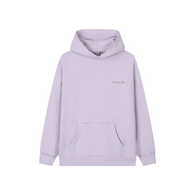 디올 남/녀 퍼플 후드티 - Dior Unisex Purple Hoodie - dic1899x