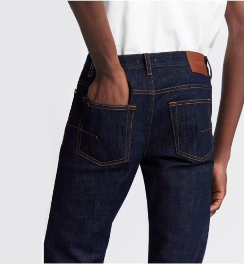 디올 남성 블루 청바지 - Dior Mens Blue Jeans - dic1920x