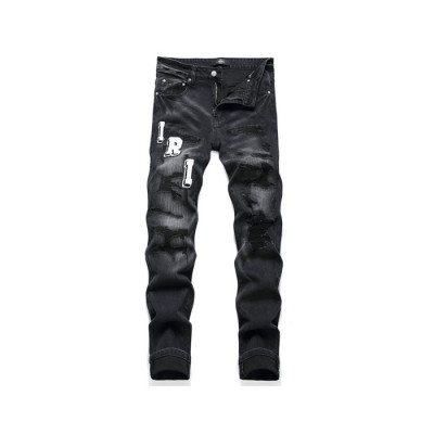 아미리 남성 블랙 청바지 - Amiri Mens Black Jeans - amr2012x