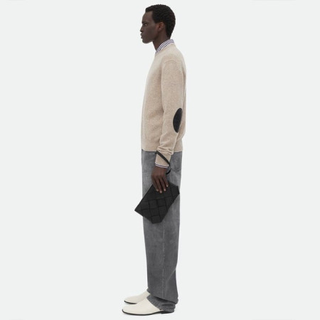 보테가 베네타 남성 디아고 레더 파우치 - Bottega veneta Mens Diago Pouch - bvb2413x