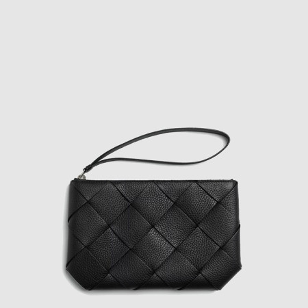 보테가 베네타 남성 디아고 레더 파우치 - Bottega veneta Mens Diago Pouch - bvb2414x