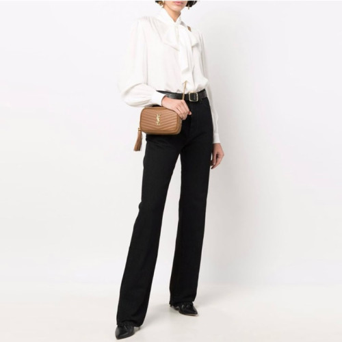 입생로랑 여성 루 미니 카메라 백 - Saint Laurent Womens Lou Mini Camera Bag - ysb2564x