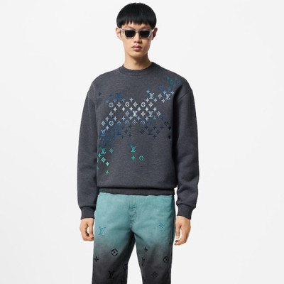 루이비통 남성 라운드 맨투맨 - Louis vuitton Mens Round Tshirts - lvc2267x