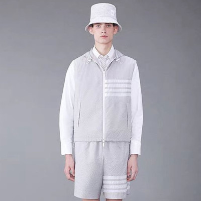 톰브라운 남성 후드 베스트 - Thom Browne Mens Hood Best - thc2339x