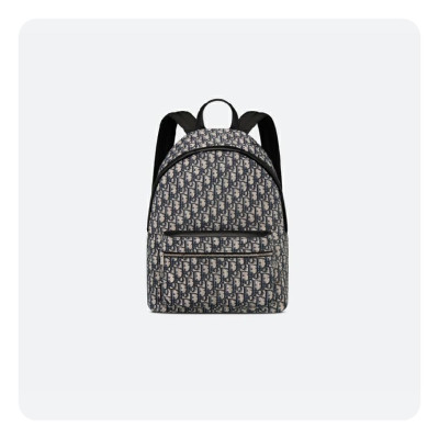 디올  베이지&블랙 라이더 백팩 - Dior Leider Backpack Bag- di2636z