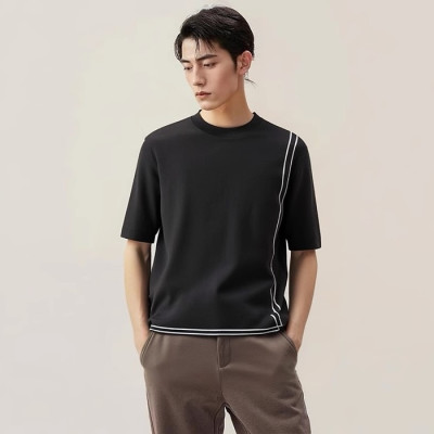 에르메스 남성 라운드 반팔티 - Hermes Mens Round Tshirts - hec2412x