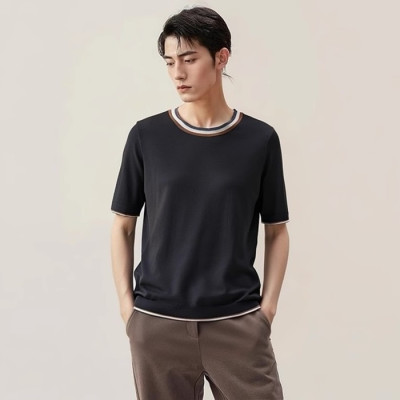 로로피아나 남성 라운드 반팔티 - Loro Piana Mens Round Tshirts - lpc2415x