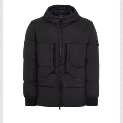 스톤아일랜드 남성 메탈 패치 패딩 자켓 - Stone Island Mens Padding - stc2523x
