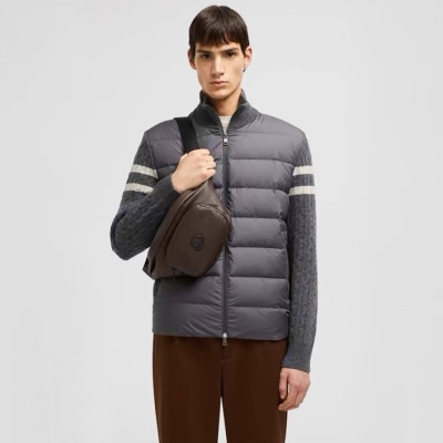 몽클레어 남성 클루니 패치 로고 다운 패딩 - Moncler Mens Down Padding - moc2538x