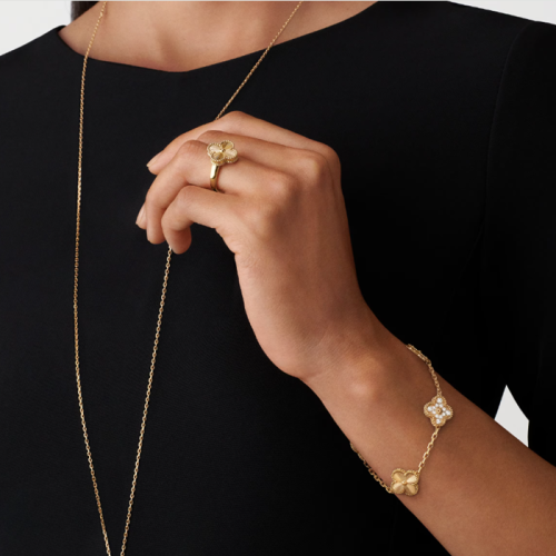 반클리프 아펠 여성 빈티지 알함브라 팔찌 - Van Cleef & Arpels Womens Gold Bracelets - acc2356x