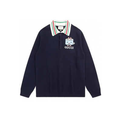 구찌 남성 폴로 스웨터 - Gucci Mens Polo Sweater - guc2603x