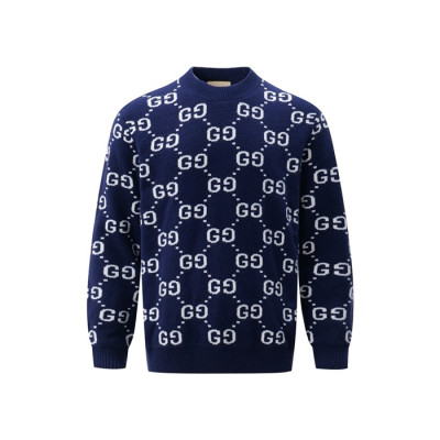 구찌 남성 라운드 스웨터 - Gucci Mens Round Sweater - guc2682x