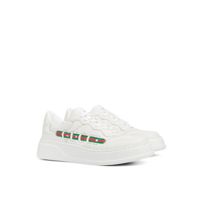 구찌 남성 화이트 스니커즈 - Gucci Mens White Sneaker - gus1587x