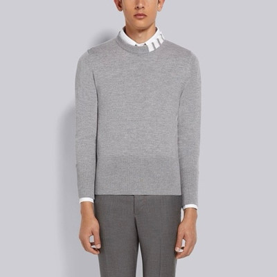 톰브라운 남성 라운드 니트 - Thom Browne Mens Round Knitwear - thc2814x