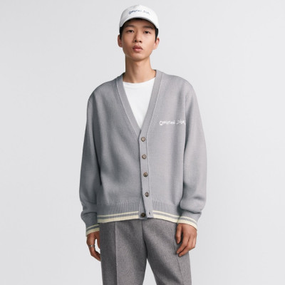 디올 남성 브이넥 가디건 - Dior Mens V-neck Cardigan - dic2986x