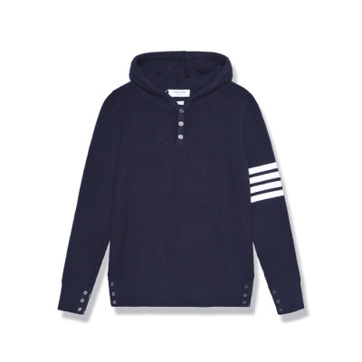 톰브라운 남성 후드 니트웨어 - Thom Browne Mens Hood Knitwear - thc3067x