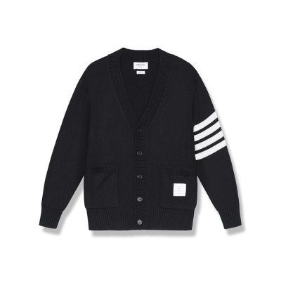 톰브라운 남성 브이넥 가디건 - Thom Browne Mens V-neck Cardigan - thc3071x