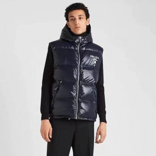 프라다 남성 후드 베스트 - Prada Mens Hood Vest - prc3105x