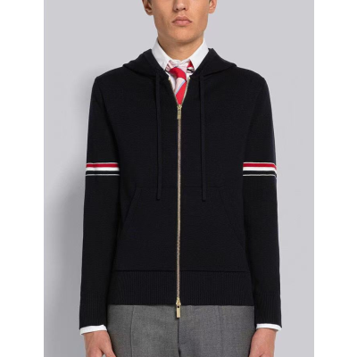 톰브라운 남성 후드 니트웨어 - Thom Browne Mens Hood Knitwear - thc3032x