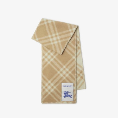 버버리 남/녀 체크 머플러 - Burberry Unisex Flanner Muffler - acc2362x
