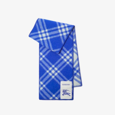 버버리 남/녀 체크 머플러 - Burberry Unisex Flanner Muffler - acc2364x