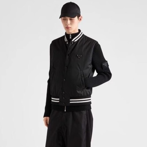 프라다 남성 다운 베스트 - Prada Mens Down Vest - prc3230x