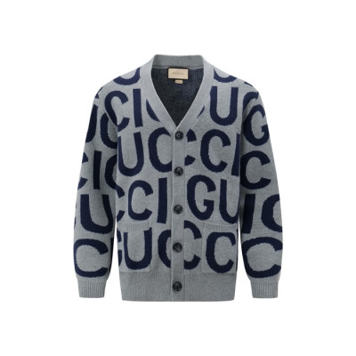 구찌 남성 브이넥 가디건 - Gucci Mens V-neck Cardigan - guc3432x