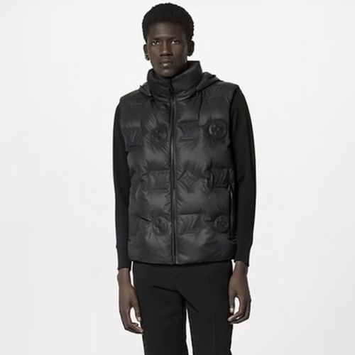 루이비통 남성 다운 베스트 - Louis vuitton Mens Down Vest - lvc3554x