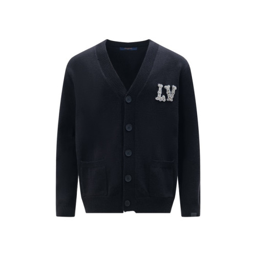 루이비통 남성 브이넥 가디건 - Louis vuitton Mens Cardigan - lvc3572x